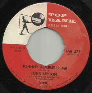 John Leyton - Johnny Remember Me album cover