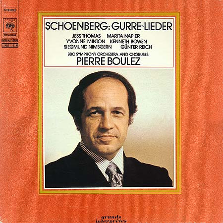 Pierre Boulez Conducts Schoenberg – Gurre-Lieder (1975, Vinyl ...