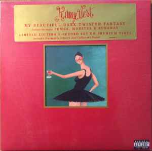 Kanye West - My Beautiful Dark Twisted Fantasy album cover