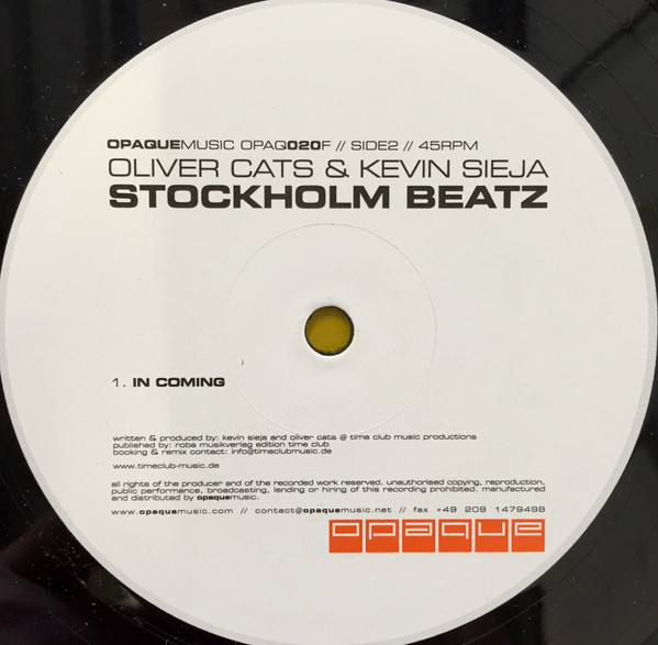 descargar álbum Oliver Cats & Kevin Sieja - Stockholm Beatz