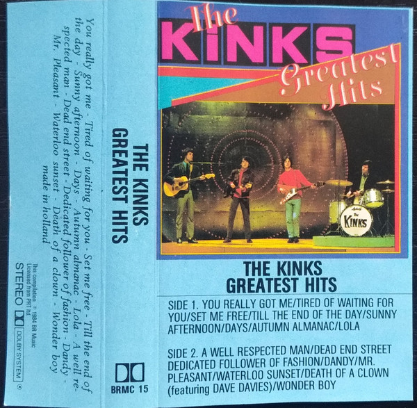 The Kinks – Greatest Hits (1985, Vinyl) - Discogs
