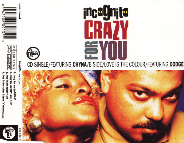 Incognito - Crazy For You | Releases | Discogs