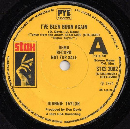 Johnnie Taylor - I've Been Born Again (Official Visualizer) 