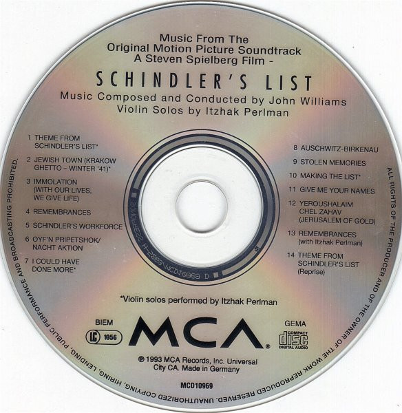 ladda ner album John Williams - La Liste De Schindler Bande Originale Du Film