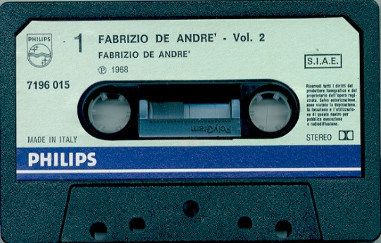 last ned album Fabrizio De André - Vol2
