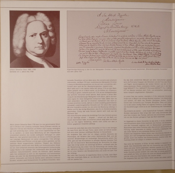 baixar álbum Johann Sebastian Bach, Collegium Aureum - Die Sechs Brandenburgischen Konzerte