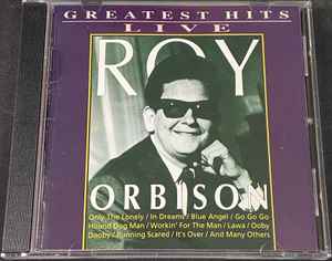 Roy Orbison - Greatest Hits 'Live' album cover