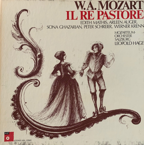 W.A. Mozart, Leopold Hager, Edith Mathis - Il Re Pastore