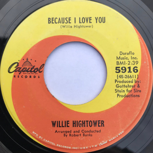 Album herunterladen Willie Hightower - Because I Love You