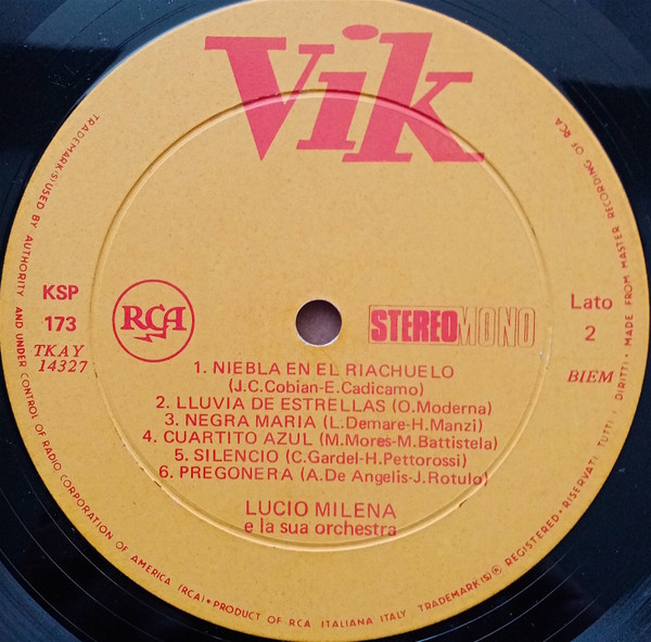 baixar álbum Lucio Milena Y Su Orquesta - Argentina