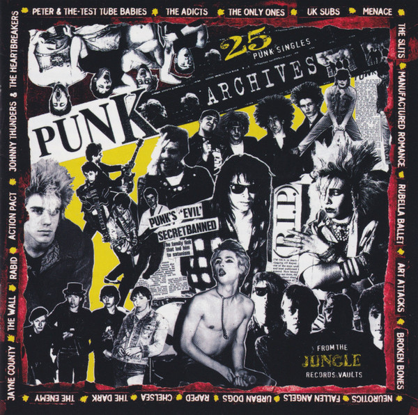 Punk Archives - 25 Punk Singles (2001, CD) - Discogs