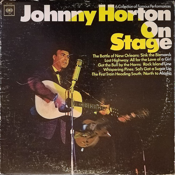 Johnny Horton – Johnny Horton On Stage (1966, Vinyl) - Discogs