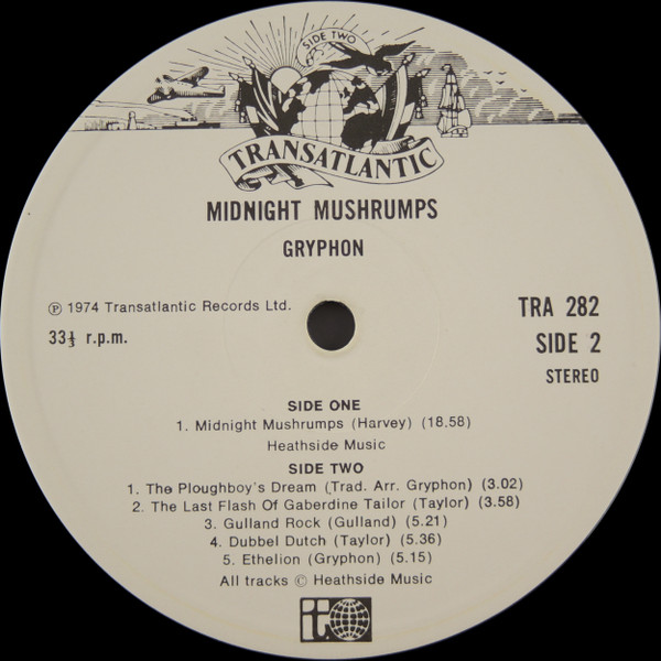 descargar álbum Gryphon - Midnight Mushrumps
