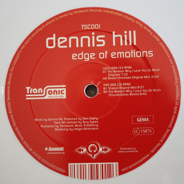 descargar álbum Dennis Hill - Edge Of Emotions
