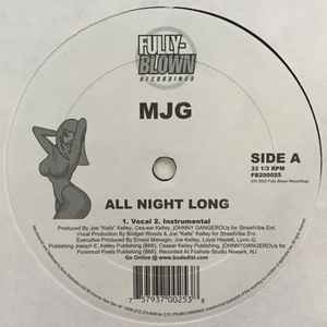 MJG (The New Mary Jane Girlz) - All Night Long album cover