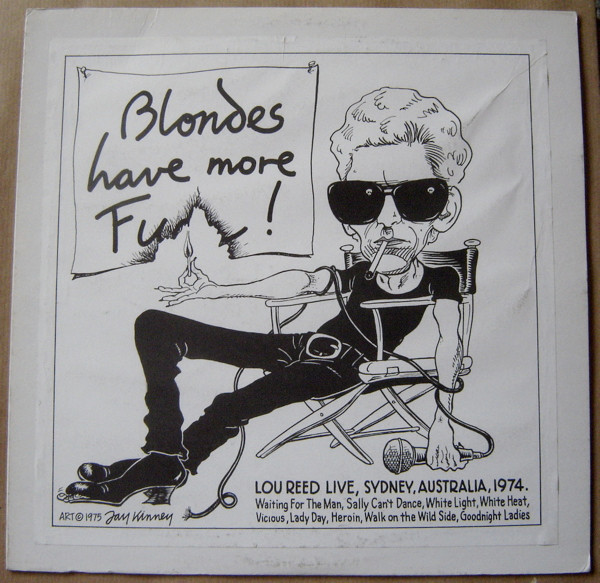 Lou Reed – Blondes Have More Fun! (1975, Vinyl) - Discogs