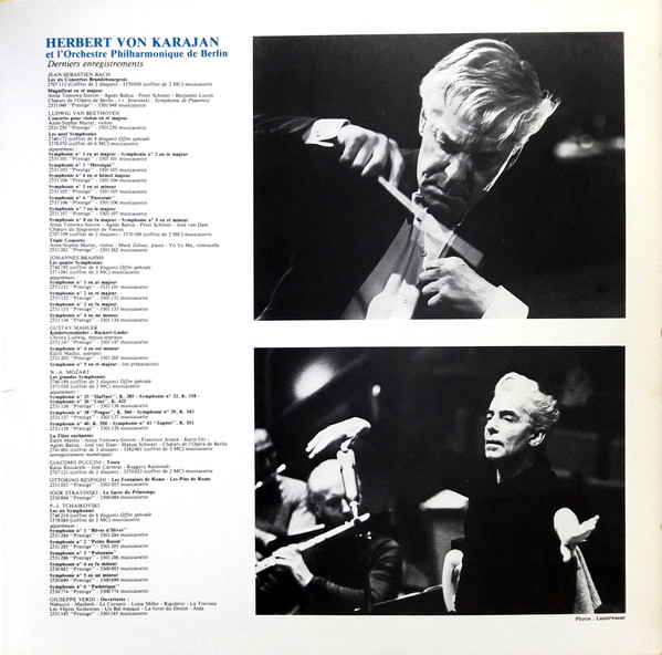 last ned album Liszt Smetana Orchestre Philharmonique de Berlin Direction Herbert von Karajan - Les Préludes Rhapsodie Hongroise N2 La Moldau Vysehrad