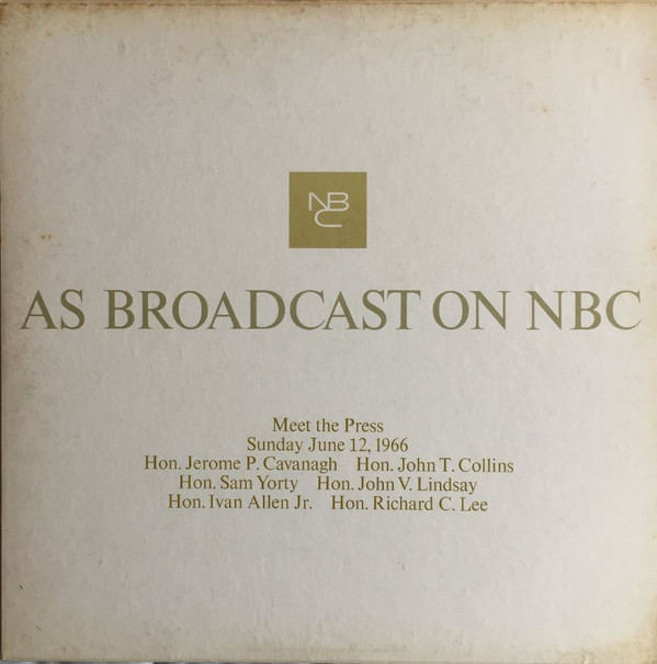 Album herunterladen NBC - As Broadcast On NBC