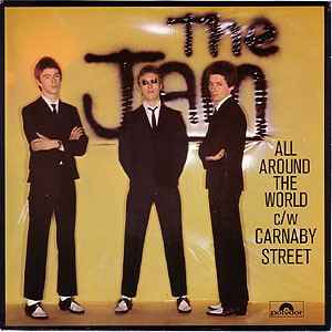 The Jam - All Around The World c/w Carnaby Street album cover