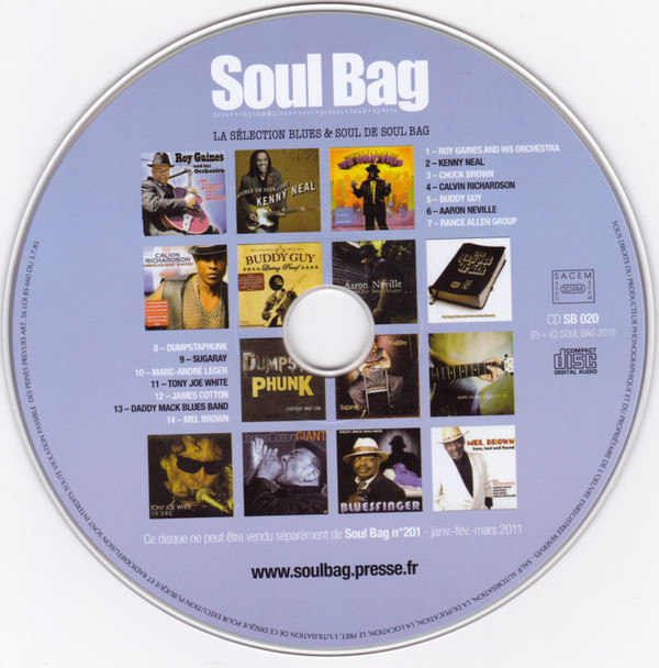 lataa albumi Various - La Sélection Blues Soul De Soul Bag