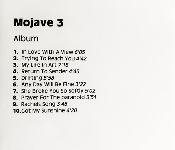 Mojave 3 - Excuses For Travellers | Releases | Discogs