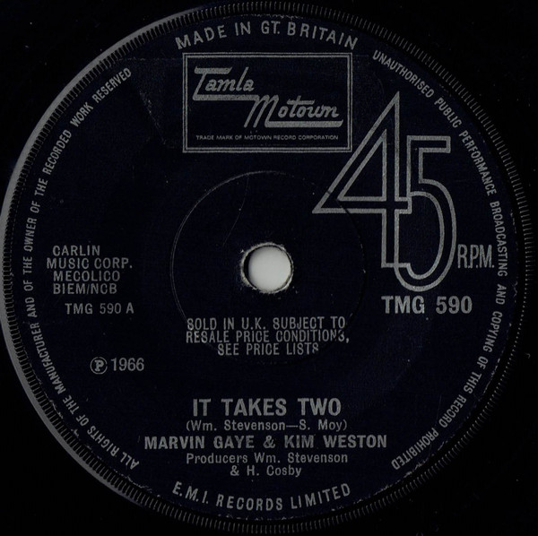 Marvin Gaye & Kim Weston - It Takes Two / It's Got To Be A Miracle