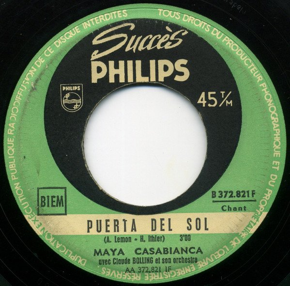 ladda ner album Maya Casabianca - Puerta Del Sol Garde Moile Derniere Danse
