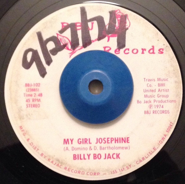 lataa albumi Billy Bo Jack - My Girl Josephine