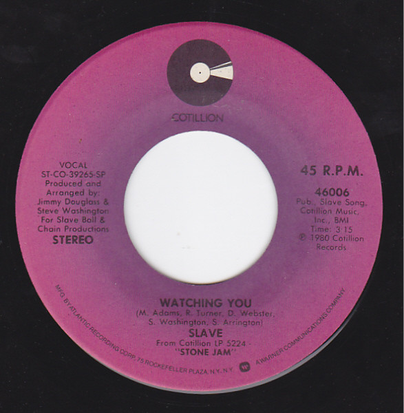 Slave – Watching You (1980, AR - Allied pressing, Vinyl) - Discogs