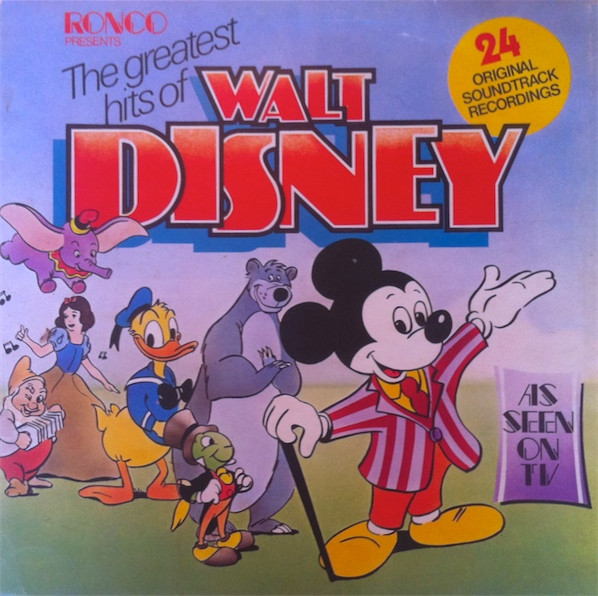 The Greatest Hits Of Walt Disney (1975, Gatefold, Vinyl) - Discogs