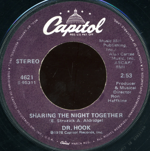Dr Hook - Sharing The Night Together - 1976 - 4 k - 60 FPS