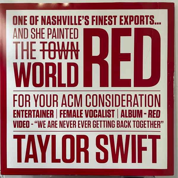 Taylor Swift - Red (2xLP, Album, Ltd, Promo, Red) album cover