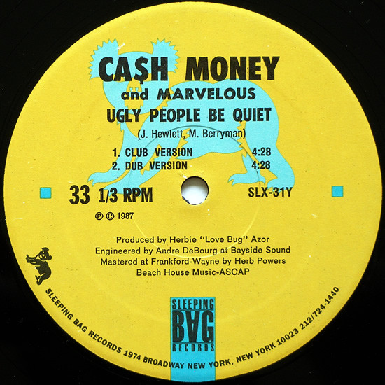 Album herunterladen Ca$h Money And Marvelous - Play It Kool Ugly People Be Quiet