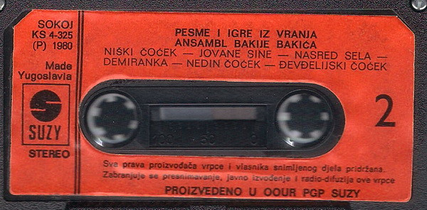 lataa albumi Ansambl Bakije Bakića - Pesme I Igre Iz Vranja