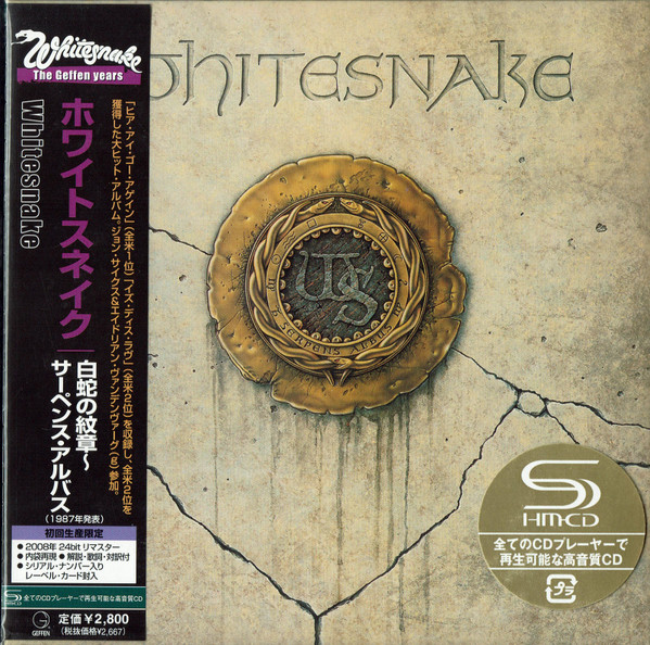 Whitesnake – Whitesnake (2008, SHM-CD, Paper Sleeve, CD) - Discogs