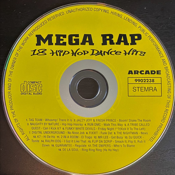 Mega Rap (1994, CD) - Discogs