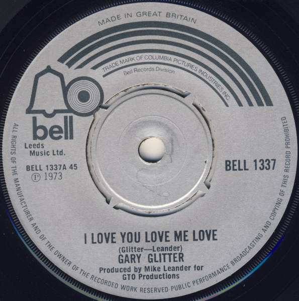 Gary Glitter I Love You Love Me Love Releases Discogs