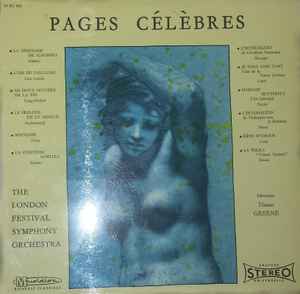 Обложка альбома Pages Célèbres от The London Festival Symphony Orchestra