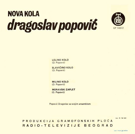 descargar álbum Dragoslav Popović - Nova Kola