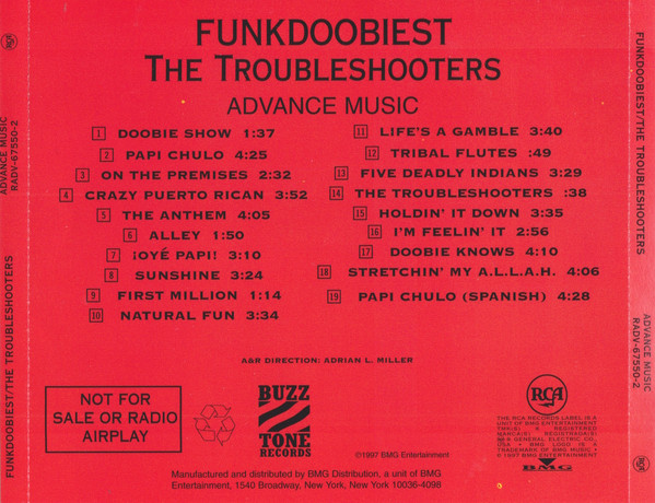Funkdoobiest – The Troubleshooters (1997, CD) - Discogs