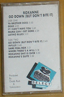 Roxanne – Go Down (But Don't Bite It) (1992, CD) - Discogs