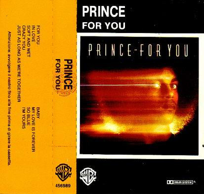 Prince – For You (1978, Cassette) - Discogs