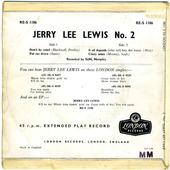 ladda ner album Jerry Lee Lewis - No 2
