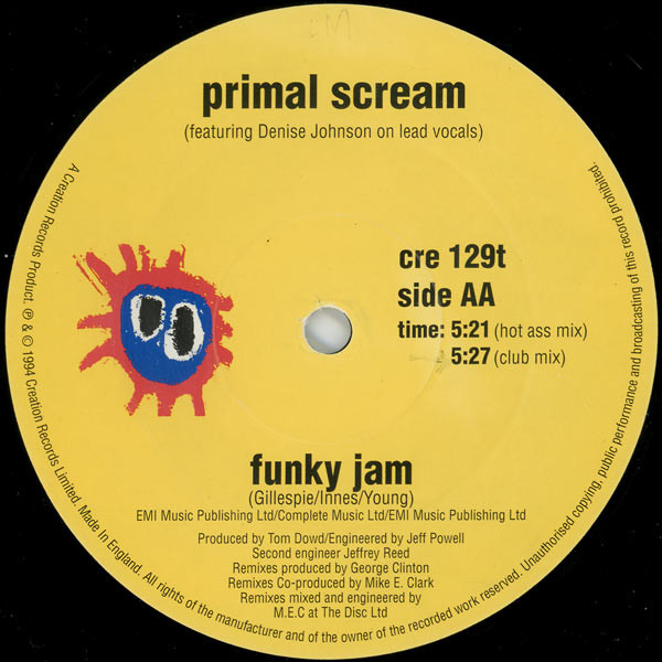 télécharger l'album Primal Scream - Rocks Funky Jam