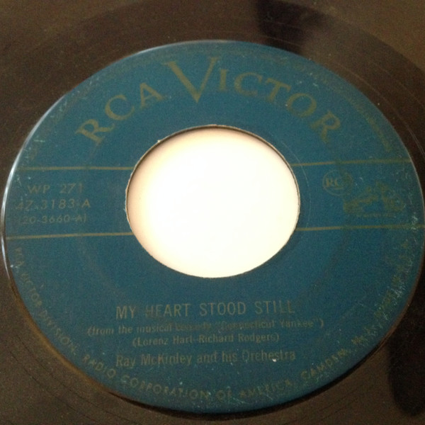 Ray McKinley And His Orchestra – My Heart Stood Still / Blue Moon