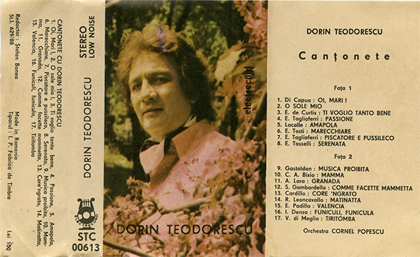 last ned album Dorin Teodorescu - Canțonete