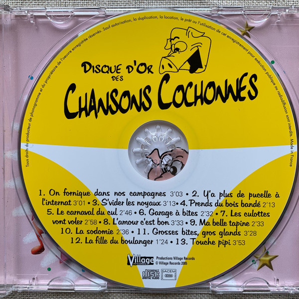 last ned album Unknown Artist - Disque DOr Des Chansons Cochonnes