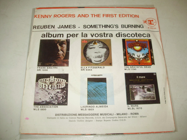 Album herunterladen Kenny Rogers & The First Edition - Reuben James Somethings Burning