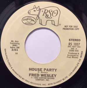Fred Wesley - House Party album cover