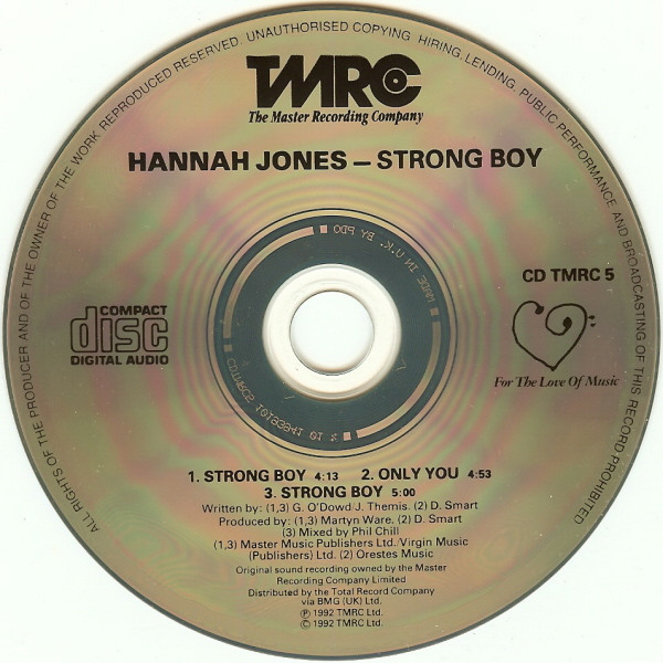 ladda ner album Hannah Jones - Strong Boy